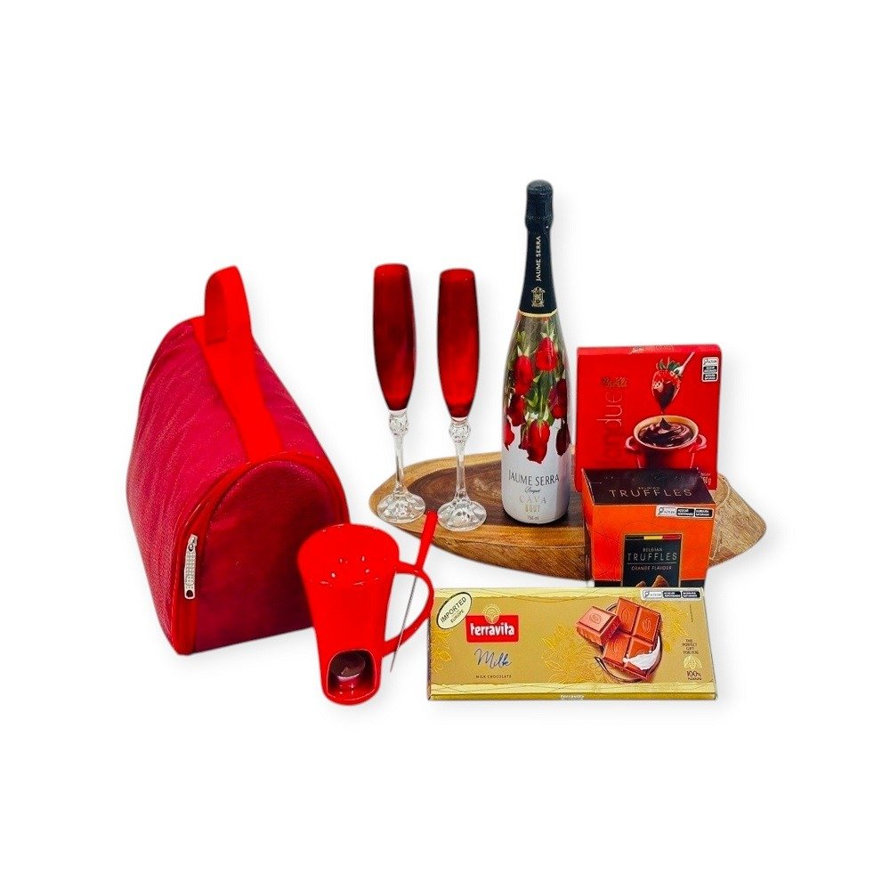 Kit Romântico Cave Bouquet Fondue  