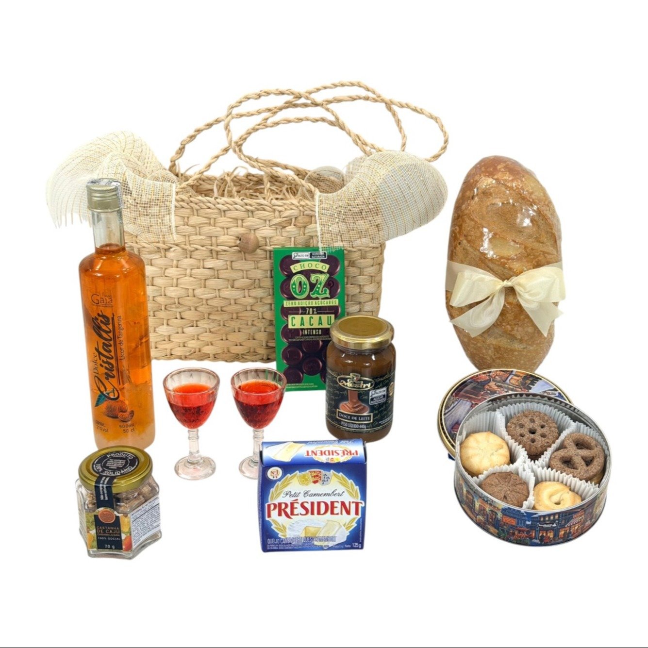 Cesta Happy Time Tangerina 