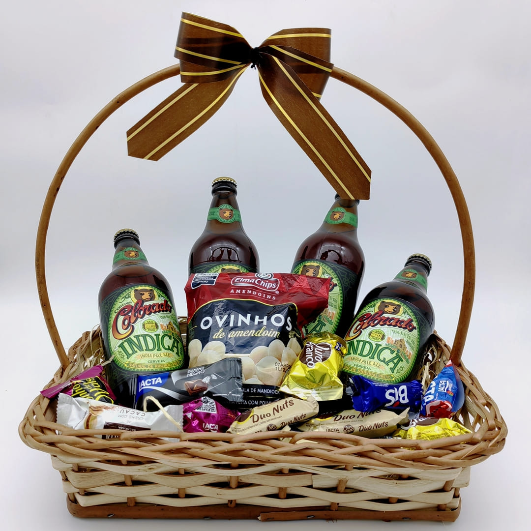 Kit de Cerveja Colorado com Doce e Petisco