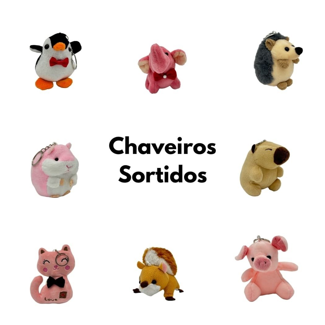 Cesta de Guolseimas com Chaveiro Sortido