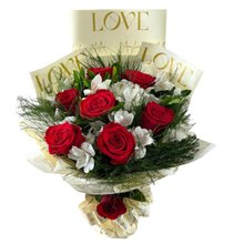 Buquê Encanto Rosas Vermelhas