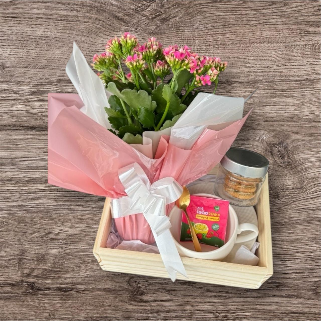 Cesta de Presente Florida - Delicadeza Que Encanta