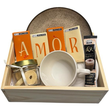 Cesta de Café com Chocolate