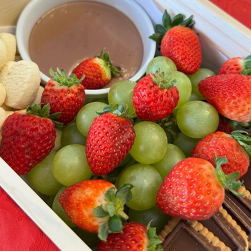 Cesta de Presente : Fondue de Chocolate  