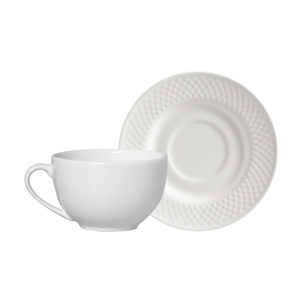 Xícara de com Pires - Branca