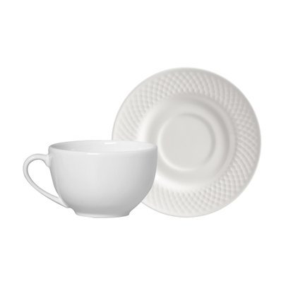 Xícara de com Pires - Branca