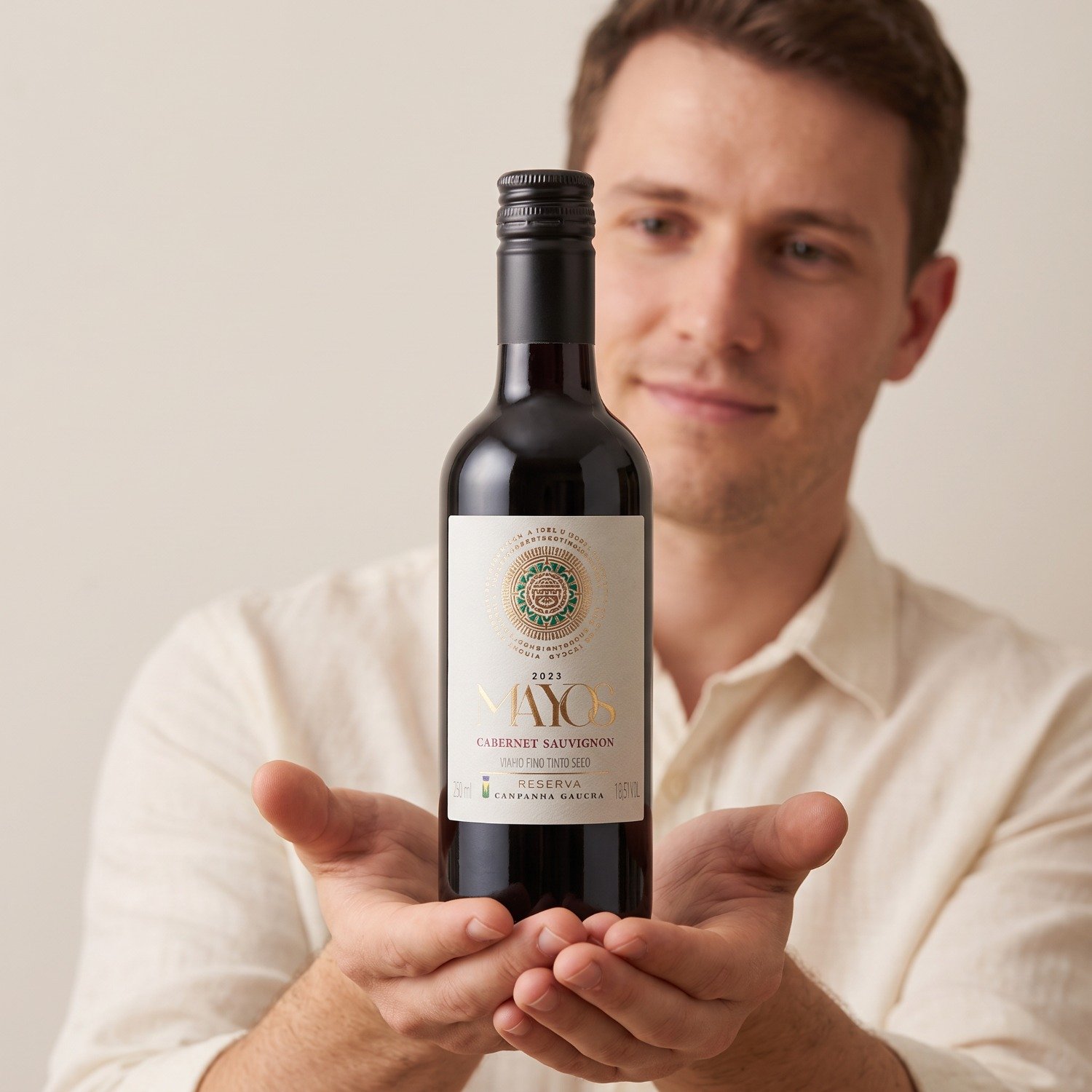 Mini Vinho Mayos Resev Cabernet Sauvignon Tinto 250ml