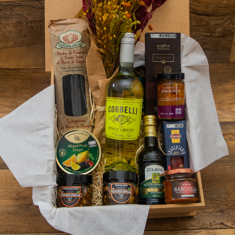 Cesta Gourmet Sabores do Mediterrâneo