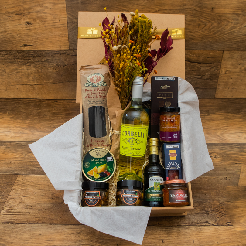 Cesta Gourmet Sabores do Mediterrâneo