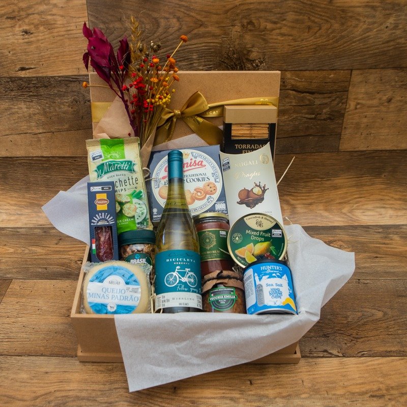 Cesta Gourmet Surpresa de Bicicleta 