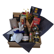 Cesta Com Espumante Francês e Chocolates Luxo