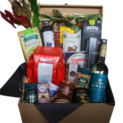 Cesta de Natal Executiva Luxo completa