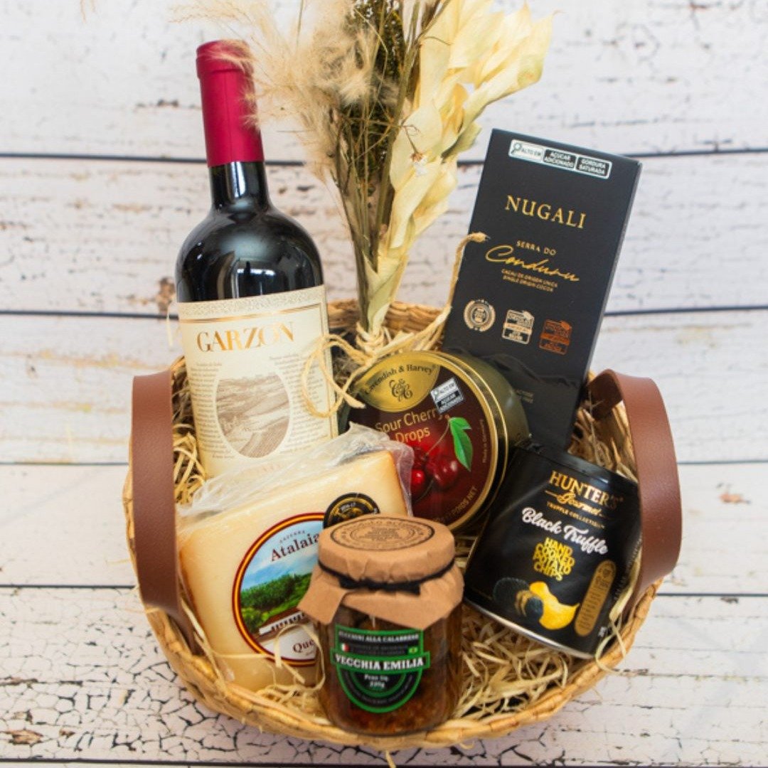 Kit Gourmet com Vinho Garzòn