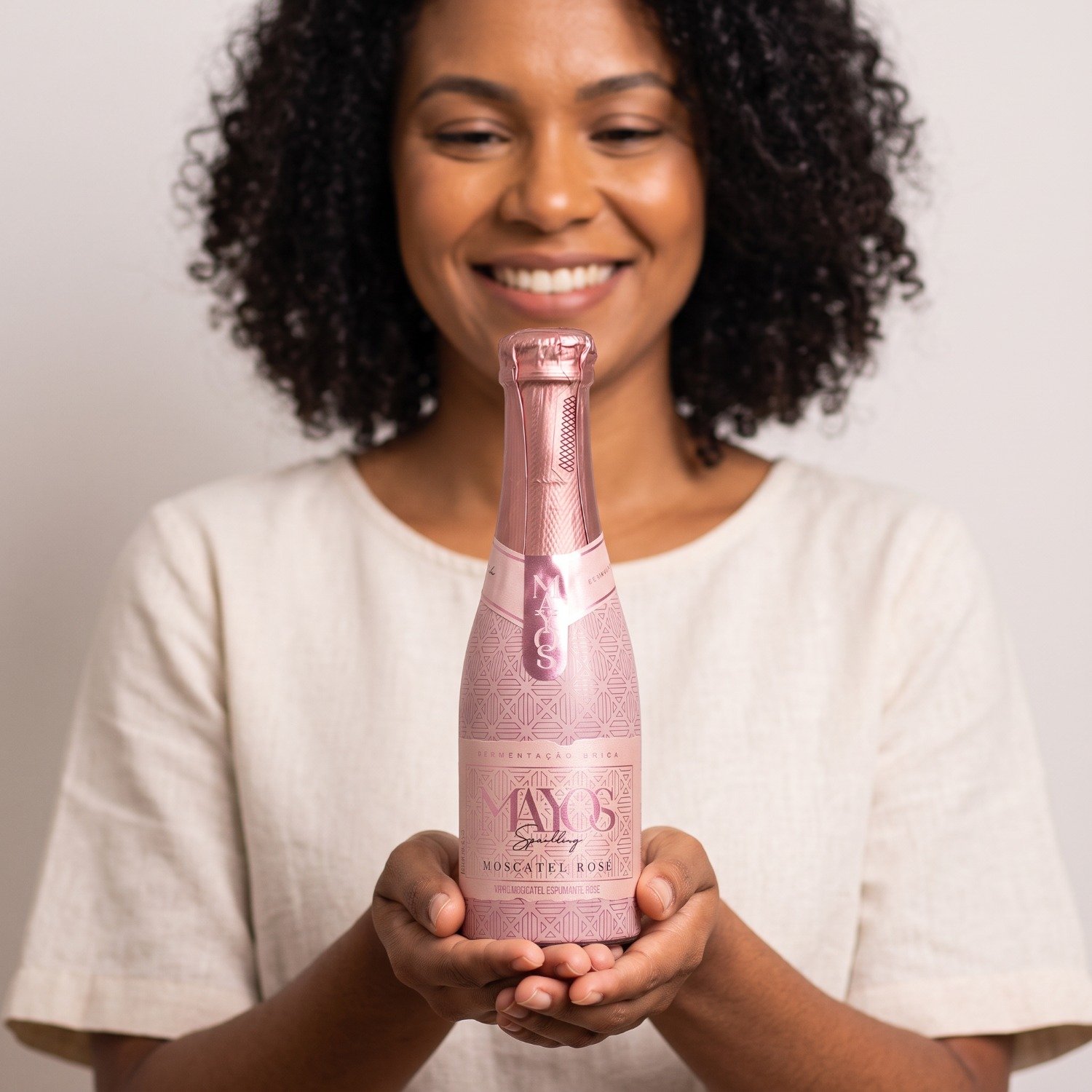 Mini Espumante Mayos Moscatel Rosé