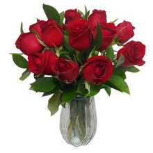 Vaso Amor em Rosas