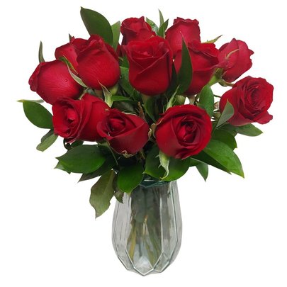 Vaso Amor em Rosas