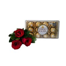 Ramalhate de  Rosas e Ferrero Rocher