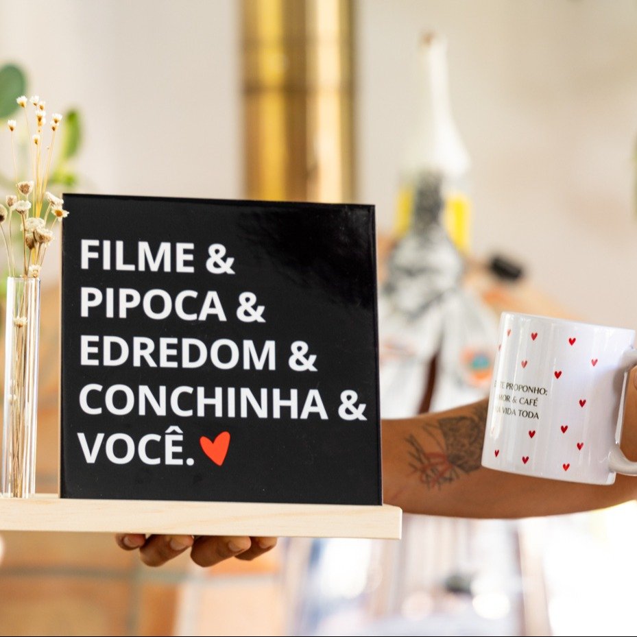Kit Filme, Pipoca e Conchinha