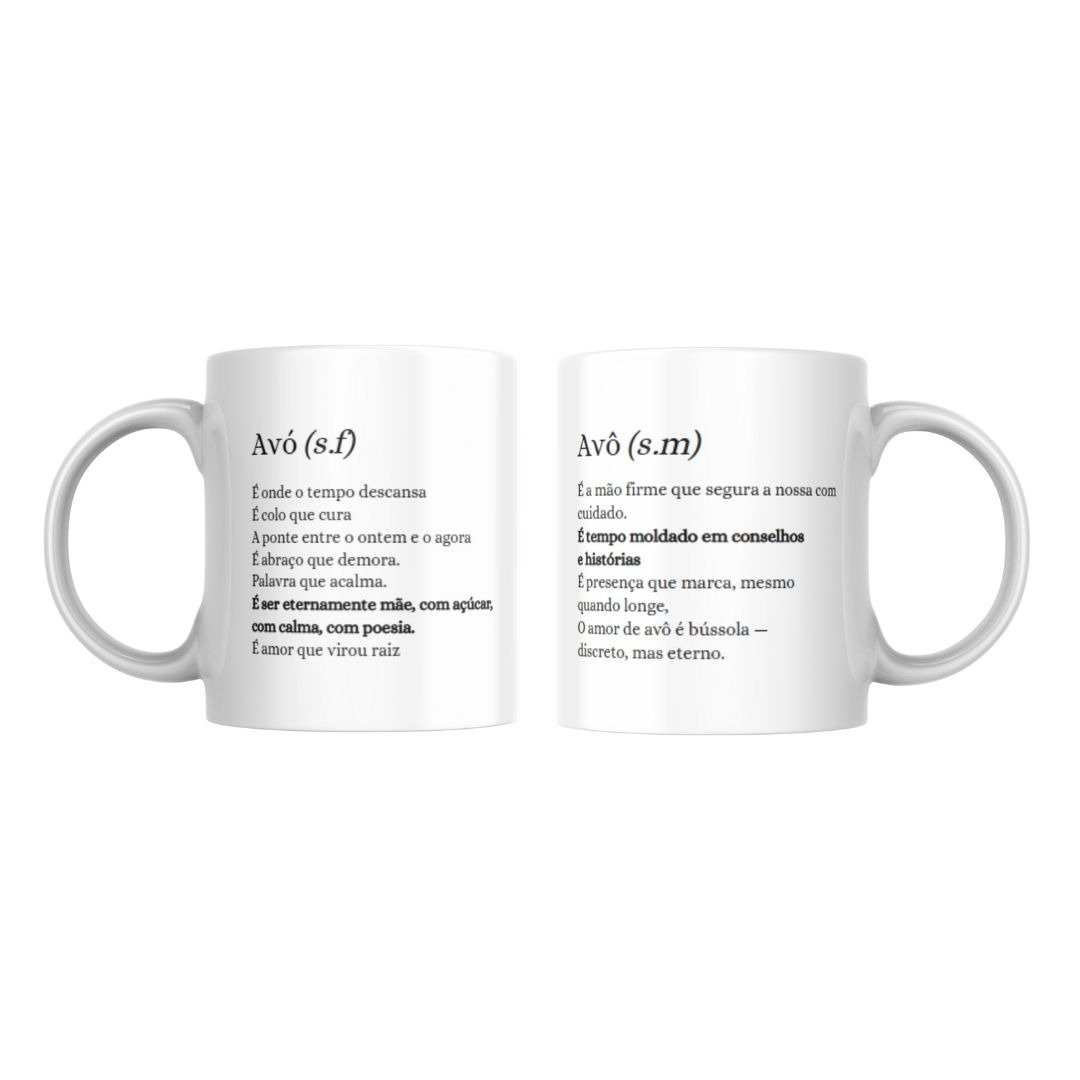 Kit Avós Canecas