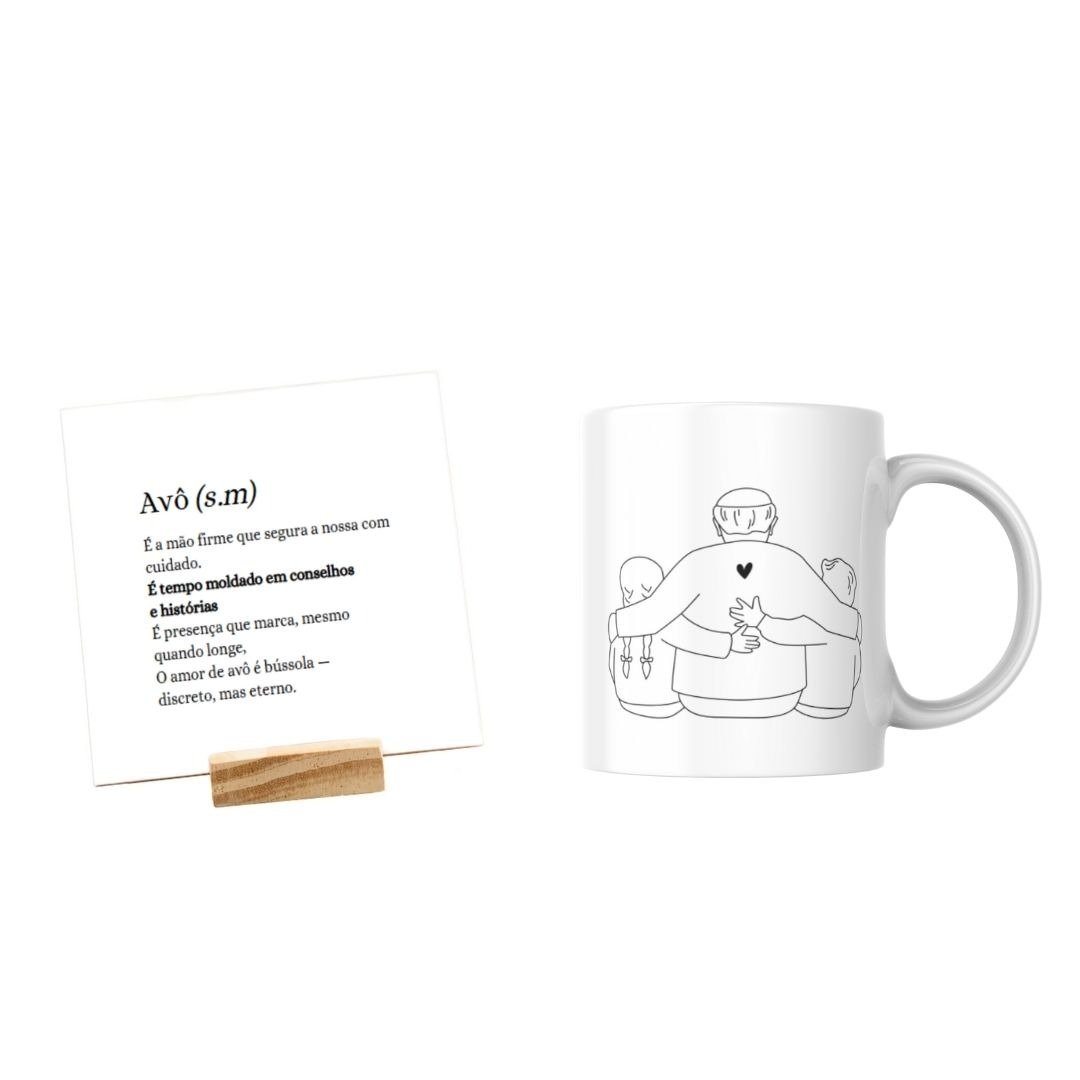 Kit Descrição Avô