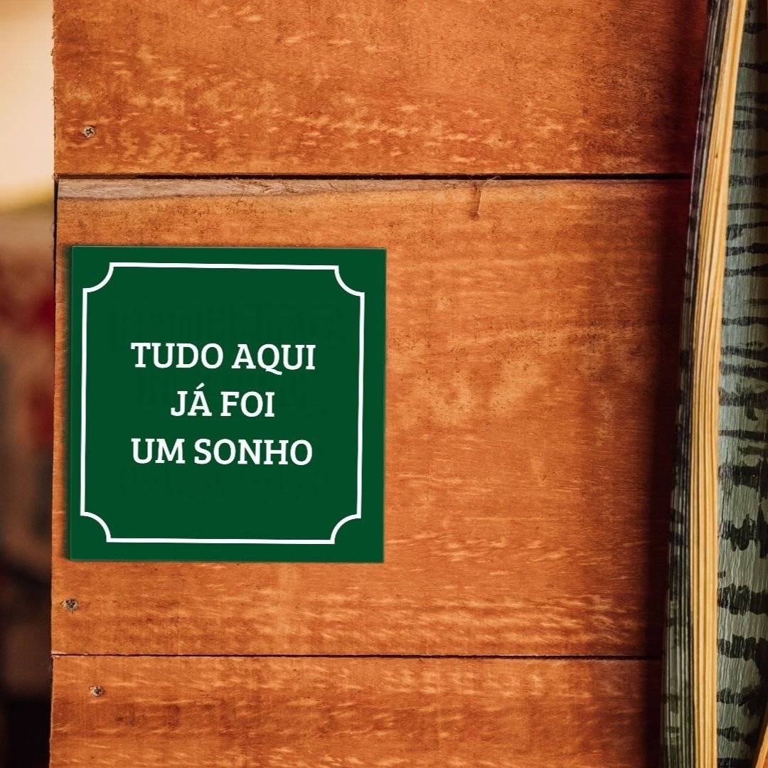 Kit Tudo Aqui Já Foi um Sonho