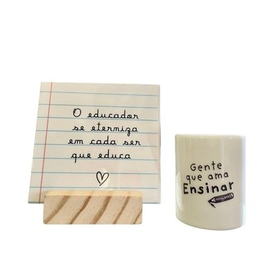 Kit Dia dos Professores - "Gente Que Ama Ensinar"