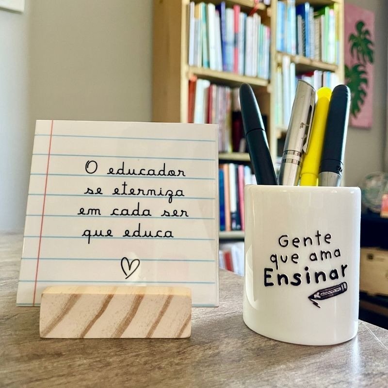 Kit Dia dos Professores - "Gente Que Ama Ensinar"
