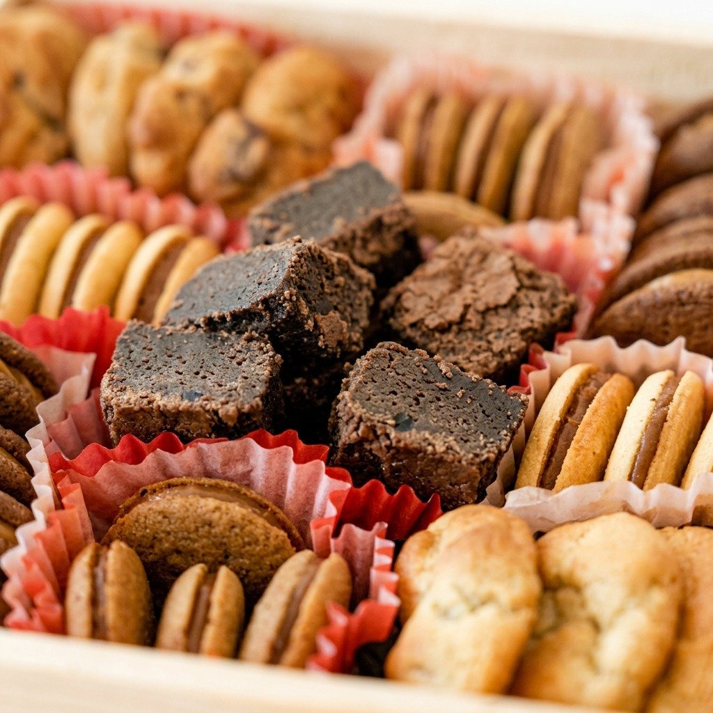 Cesta Presente Artesanal Bake Box Doces