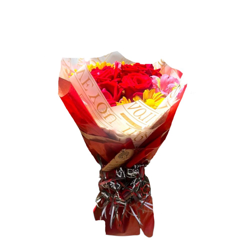 Luxuoso Box de Rosas Com Cacau Show e Pelúcia