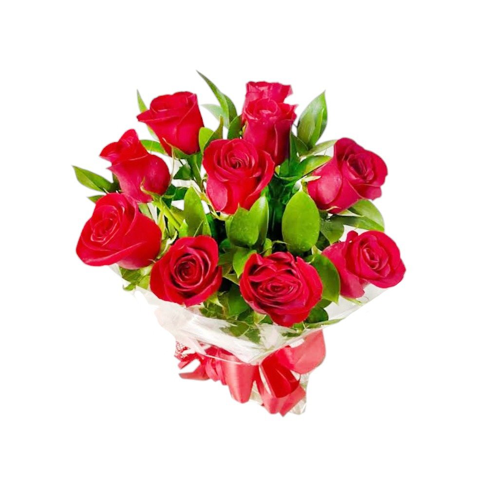 Perfeito Buquê de 12 Rosas