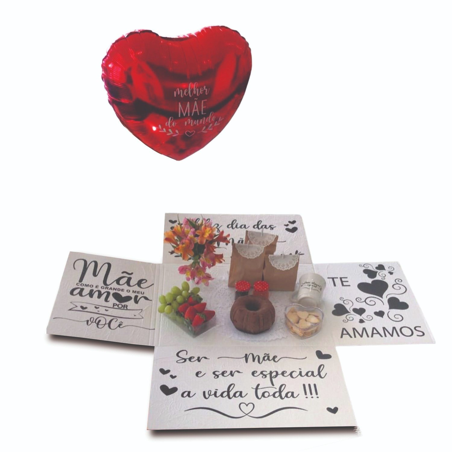 Cesta Especial Dia das Mães Para Presente