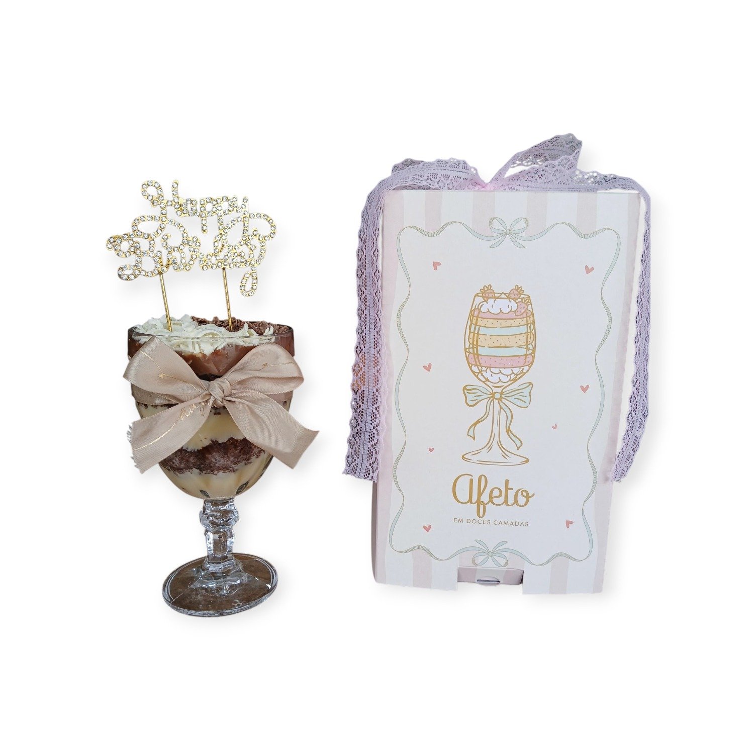 Bolo na Taça Gourmet 