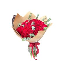 Buquê 30 Rosas Vermelhas