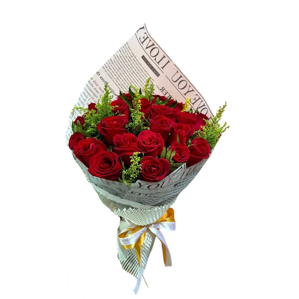 Buquê Romântico 25 rosas