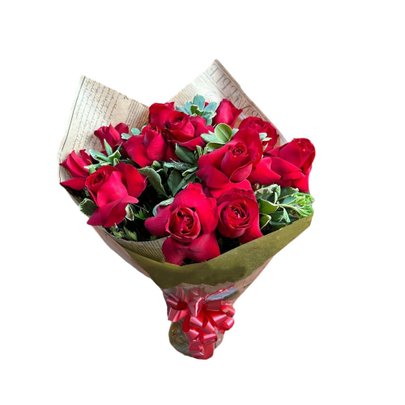 Buquê Uma Dúzia de Rosas