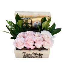 Bau de Rosas com Ferrero Rocher