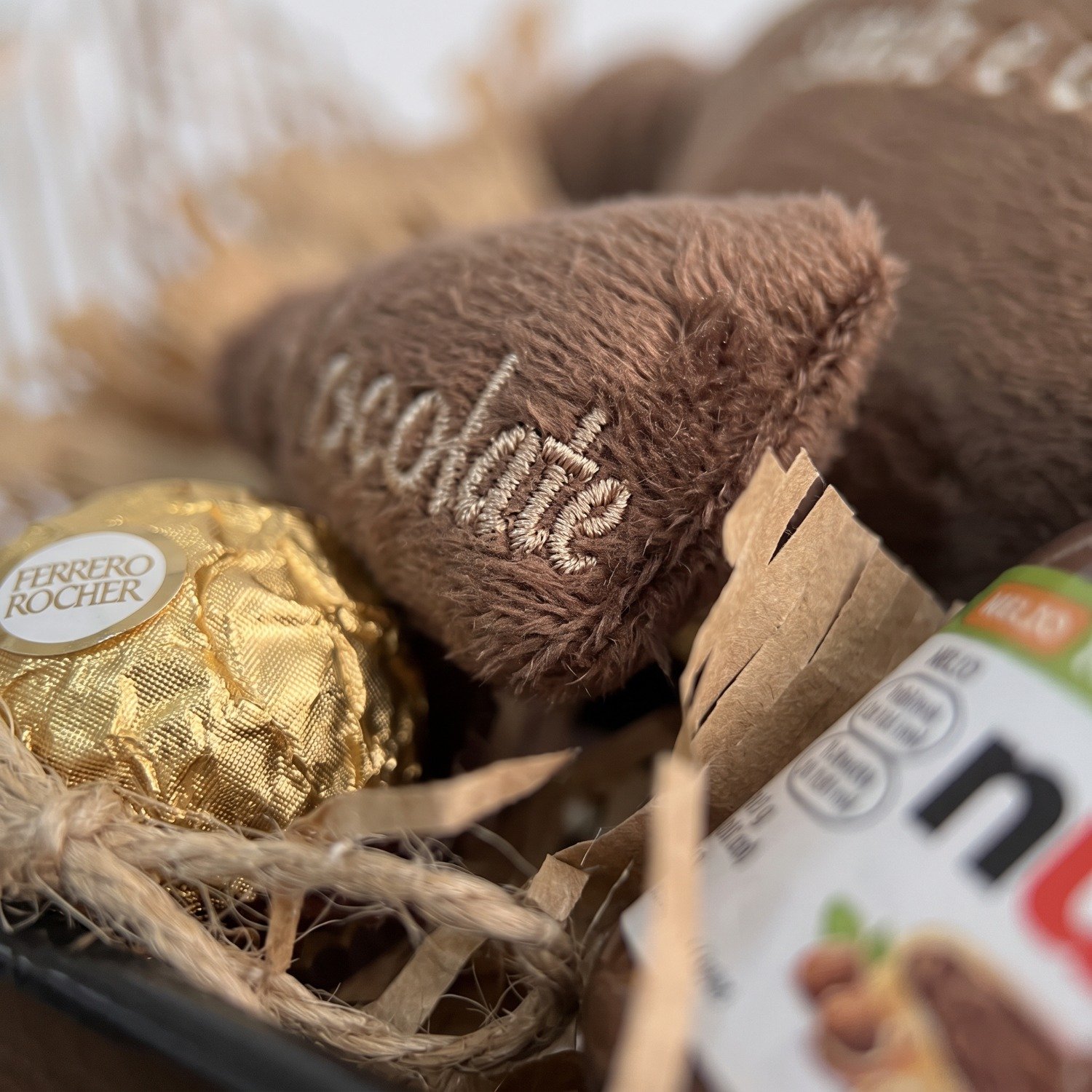 Cesta Amor com Sabor de Chocolate