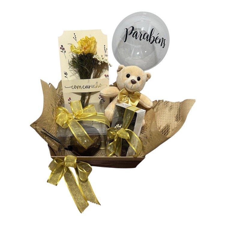Cesta Parabéns Pra Você 