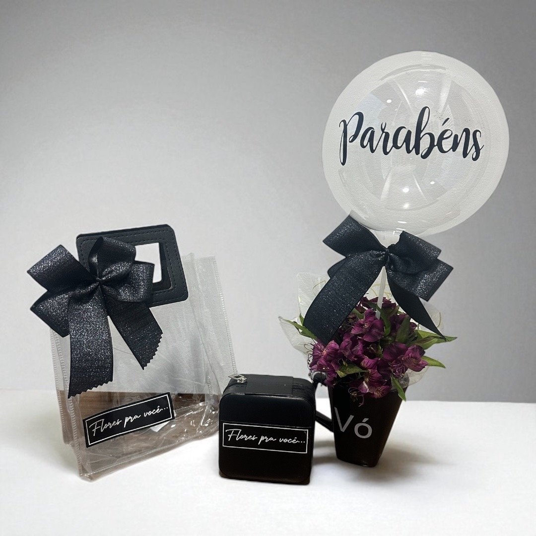 Sacola Flores Pra Você 