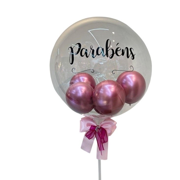 Balão Bubble Personalizado 