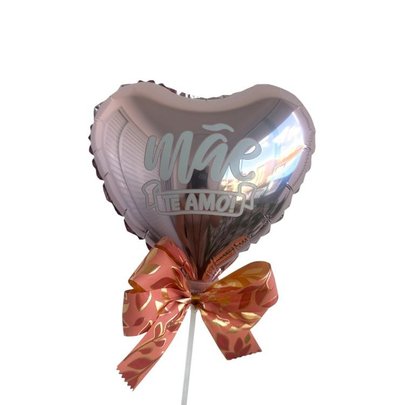 Balão Foil Personalizado Mãe Te Amo
