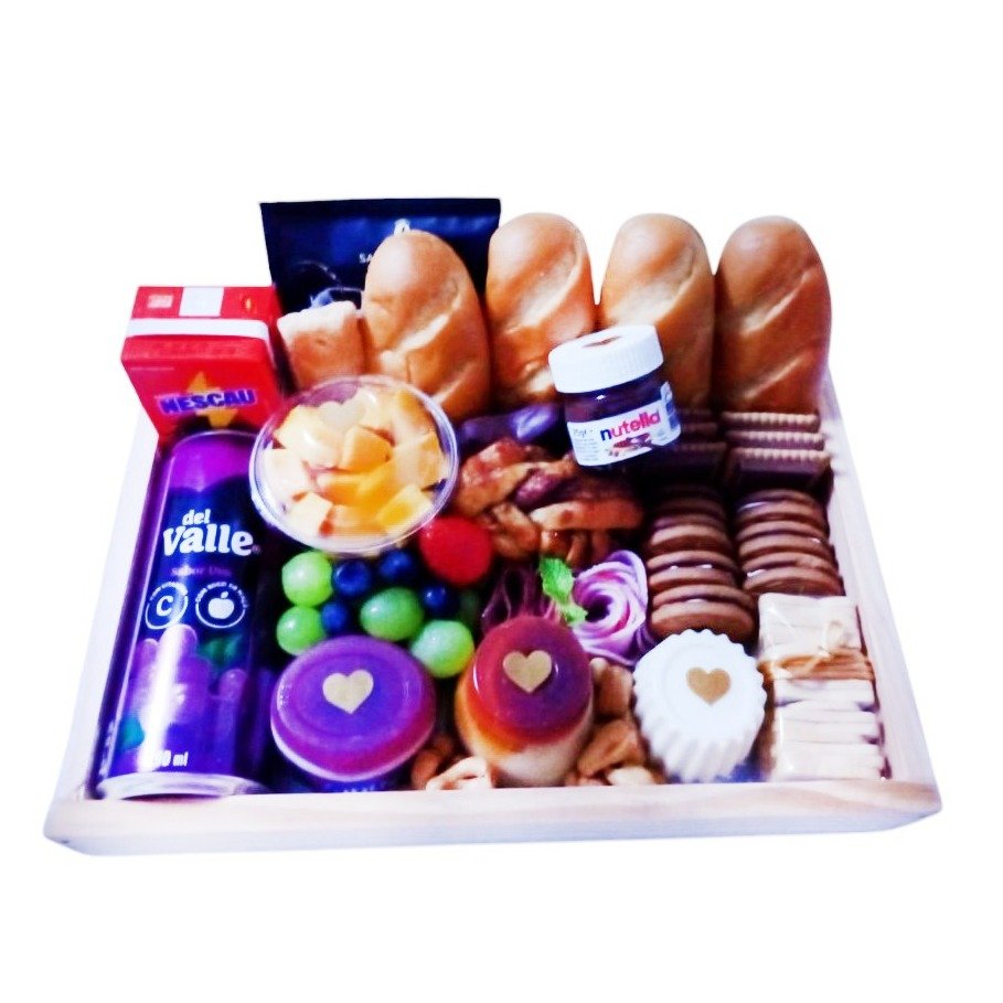 Cesta de Café da Manhã Vanilla