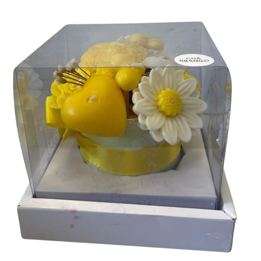 Kit Arranjo de Flores Aromáticas Amarelo