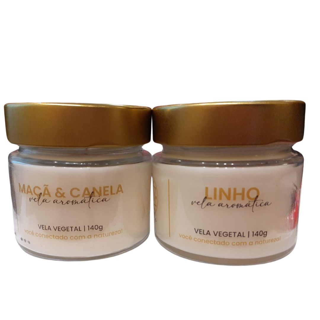 Kit Flor Aromática Vermelhas com Velas