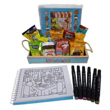 Cesta Colorir Bobbie Goods com Doces Dia das Crianças