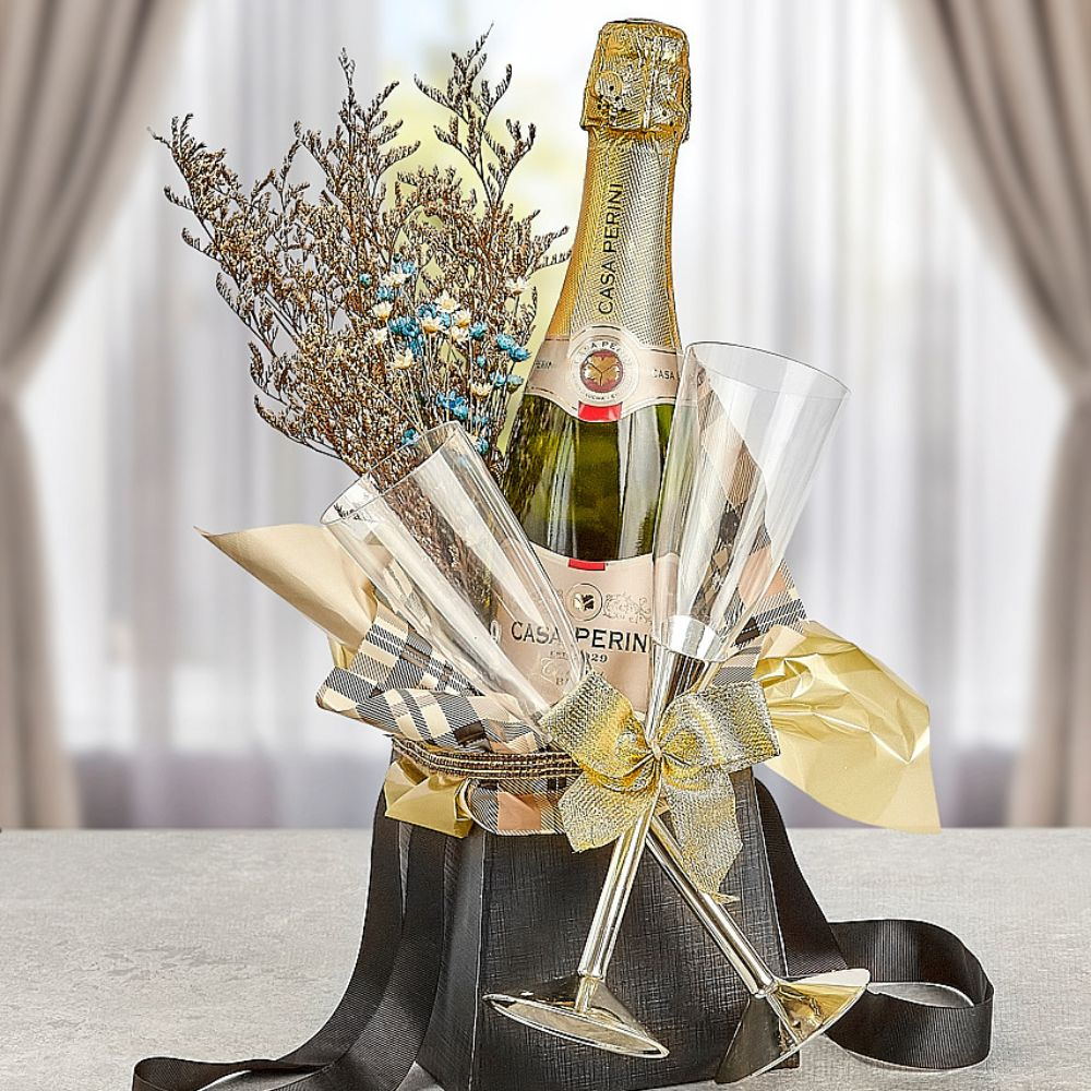 Kit Presente de Natal com Espumante Casa Perini