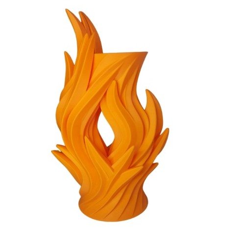 Peça Decorativa Labareda