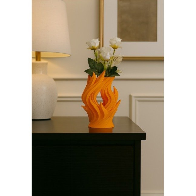 Peça Decorativa Labareda
