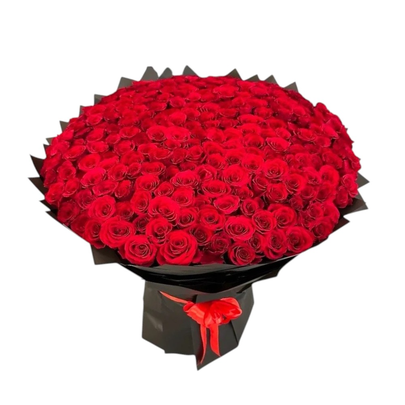 Mega Buque 300 Rosas Vermelhas
