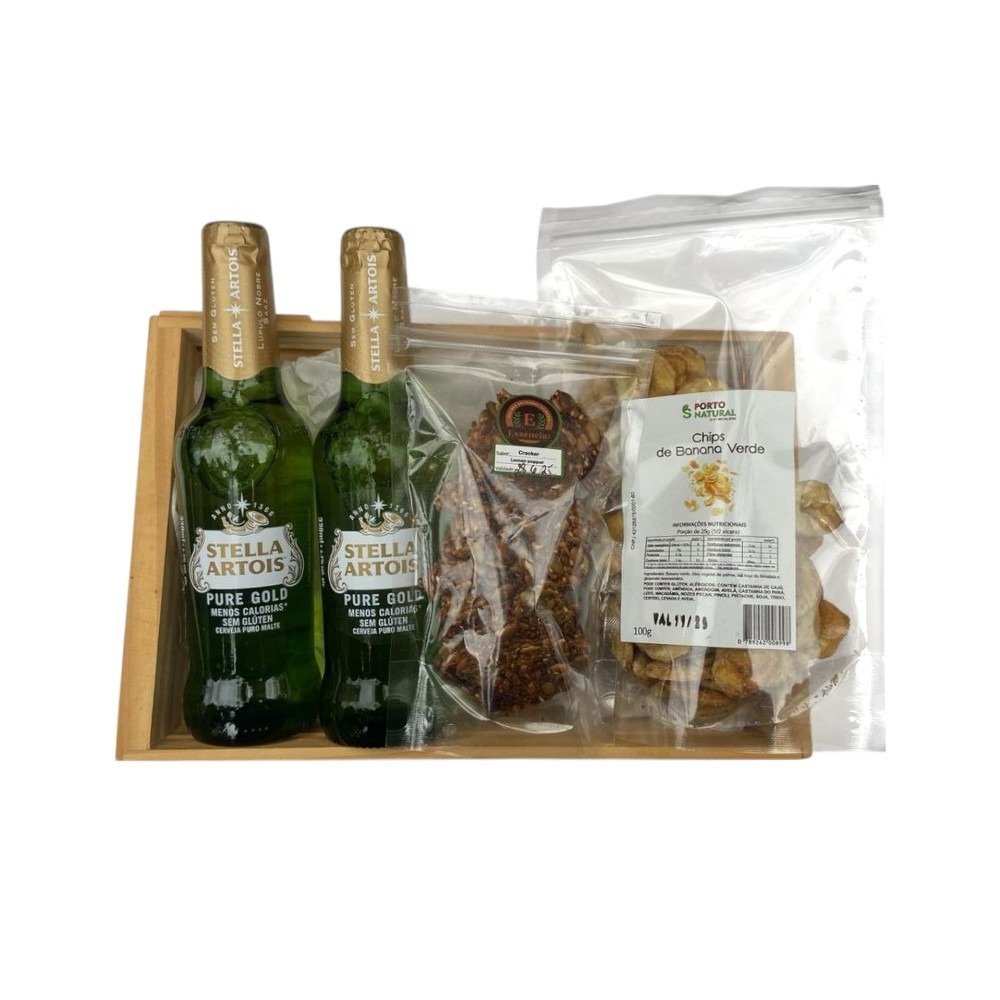 Cesta Chips & Cerveja Sem Trigo